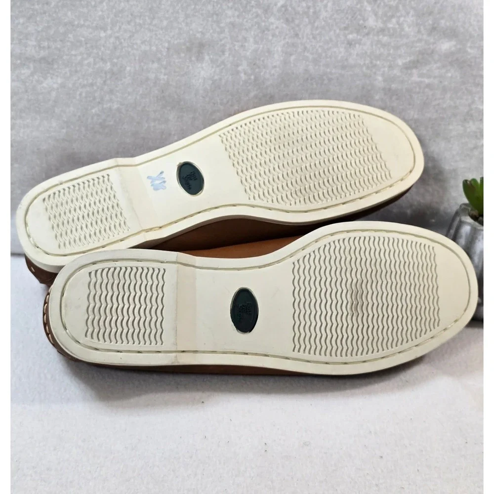 Bass Pro Shops Leather‎ Boat Fishman Shoes Moccasins Laced Deck Shoes Size 12